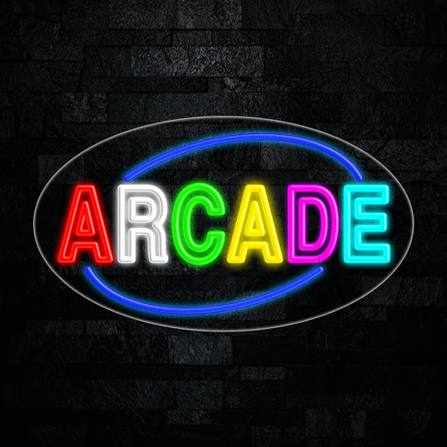 Arcade LED Flex Sign 30″ x 17″