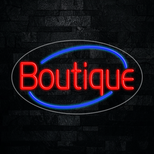 Boutique LED Flex Sign 30″ x 17″