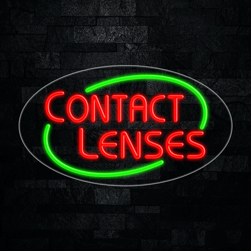 Contact Lenses LED Flex Sign 30″ x 17″