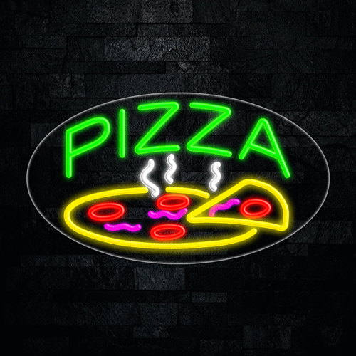 Pizza LED Flex Sign 30″ x 17″