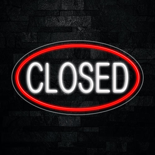 Closed LED Flex Sign 30″ x 17″