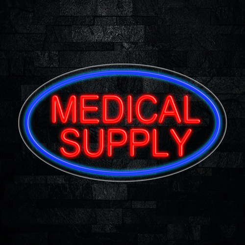 Medical Supply LED Flex Sign 30″ x 17″