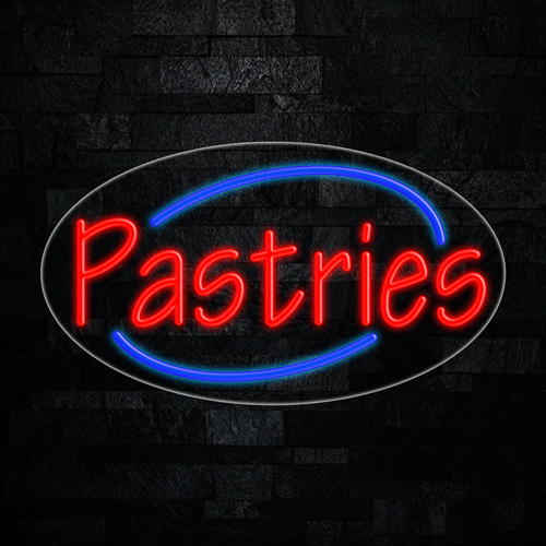 Pastries LED Flex Sign 30″ x 17″