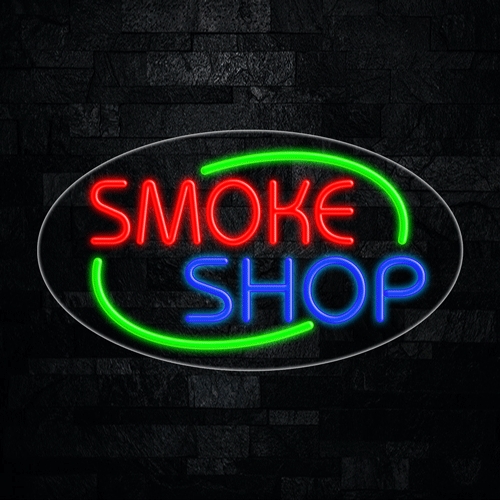 Smoke Shop LED Flex Sign 30″ x 17″