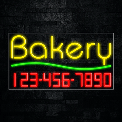 Bakery LED Flex Sign 37″ x 20″