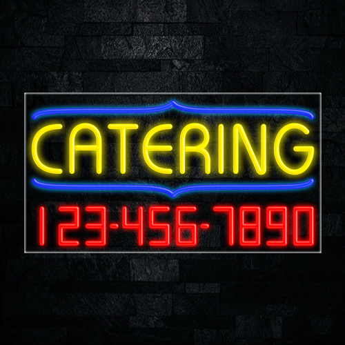 Catering LED Flex Sign 37″ x 20″