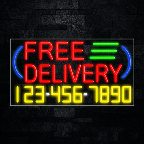 Free Delivery LED Flex Sign 37″ x 20″