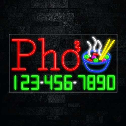 Pho LED Flex Sign 37″ x 20″