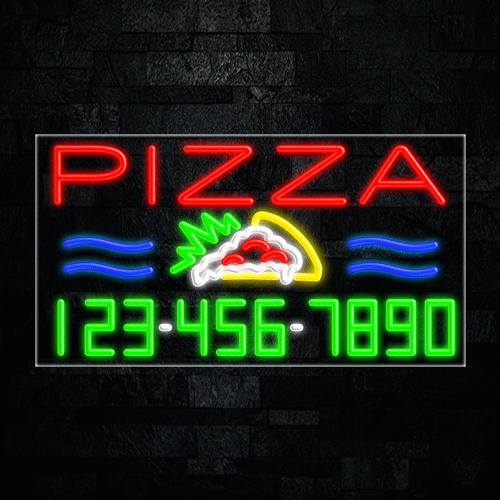 Pizza LED Flex Sign 37″ x 20″