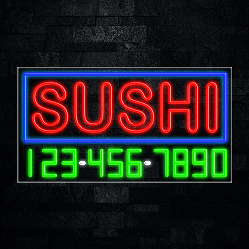 Sushi LED Flex Sign 37″ x 20″