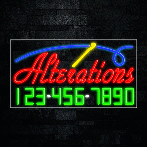 Alterations LED Flex Sign 37″ x 20″