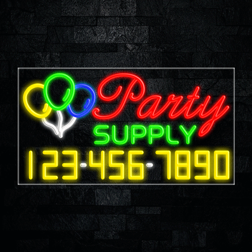 Party Supply LED Flex Sign 37″ x 20″