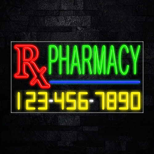 Pharmacy LED Flex Sign 37″ x 20″