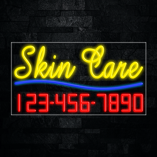 Skin Care LED Flex Sign 37″ x 20″