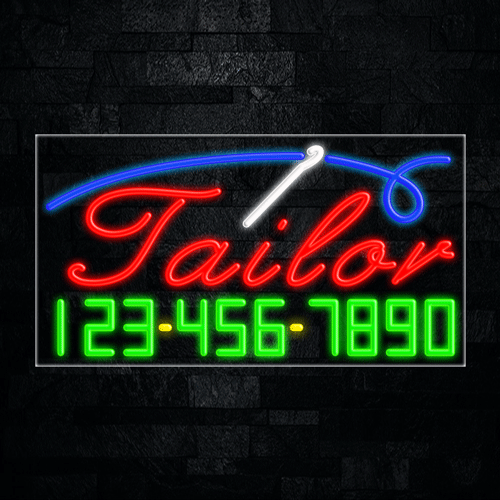 Tailor LED Flex Sign 37″ x 20″