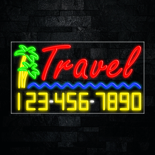 Travel LED Flex Sign 37″ x 20″