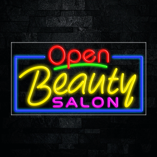 Beauty Salon LED Flex Sign 37″ x 20″