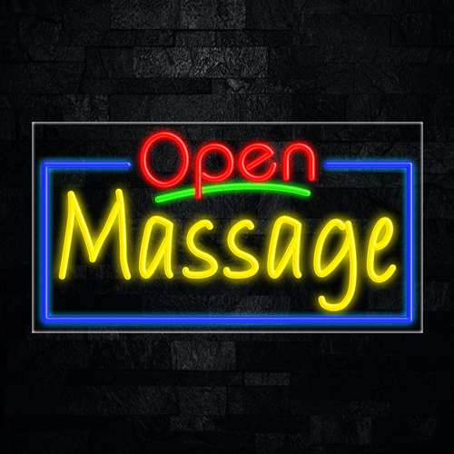 Massage LED Flex Sign 37″ x 20″