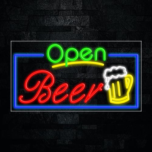 Beer LED Flex Sign 37″ x 20″