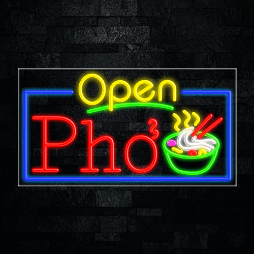 Pho LED Flex Sign 37″ x 20″