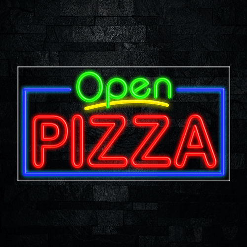 Pizza LED Flex Sign 37″ x 20″