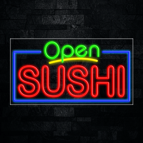 Sushi LED Flex Sign 37″ x 20″