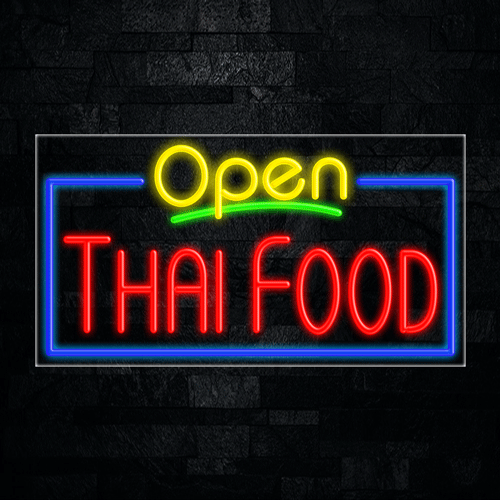 Thai Food LED Flex Sign 37″ x 20″