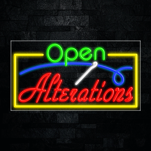 Alterations LED Flex Sign 37″ x 20″