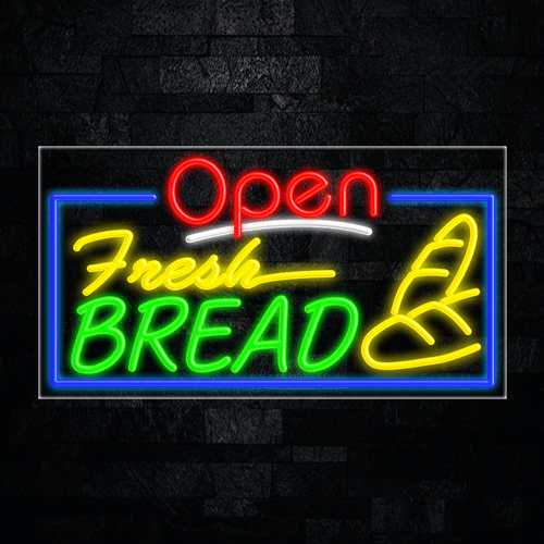 Fresh Bread LED Flex Sign 37″ x 20″