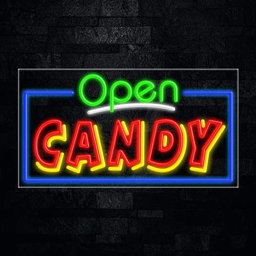 Candy LED Flex Sign 37″ x 20″