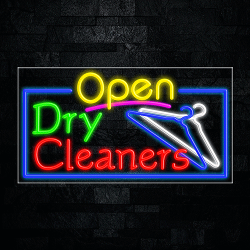 Dry Cleaners LED Flex Sign 37″ x 20″