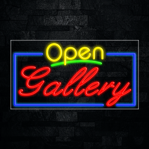 Gallery LED Flex Sign 37″ x 20″