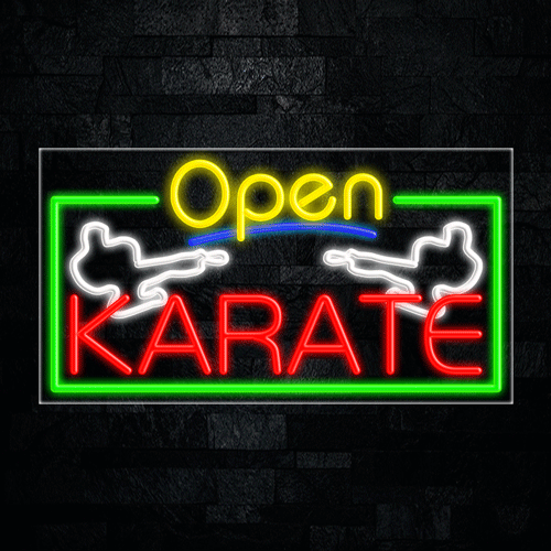 Karate LED Flex Sign 37″ x 20″