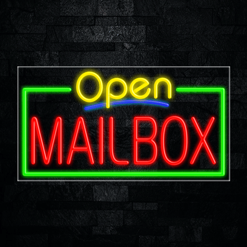 Mailbox LED Flex Sign 37″ x 20″