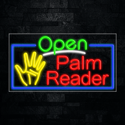 Palm Reader LED Flex Sign 37″ x 20″