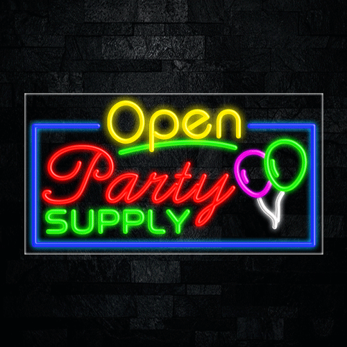 Party Supply LED Flex Sign 37″ x 20″