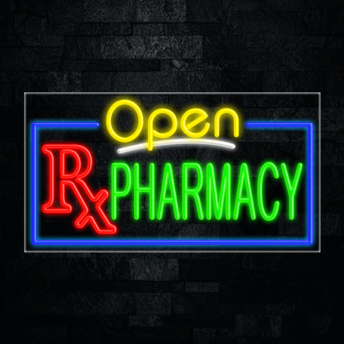 Pharmacy LED Flex Sign 37″ x 20″