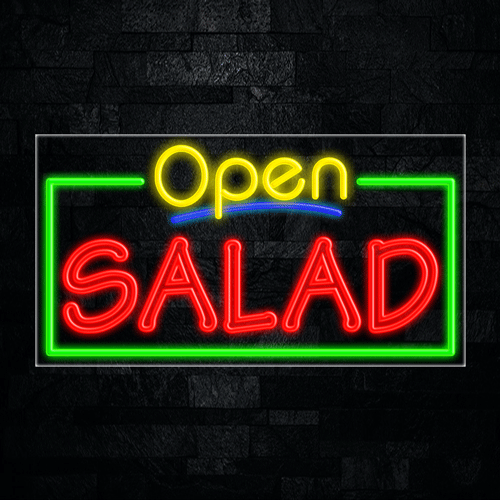 Salad LED Flex Sign 37″ x 20″