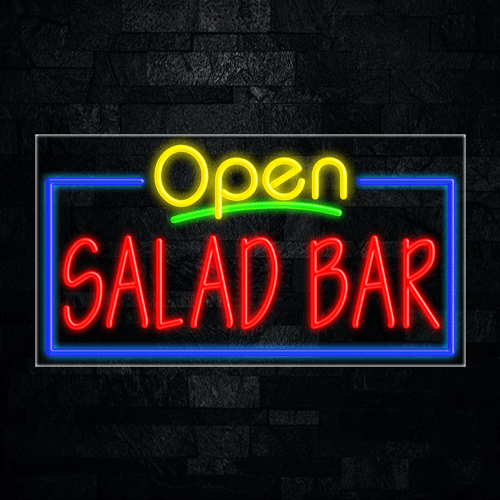 Salad Bar LED Flex Sign 37″ x 20″