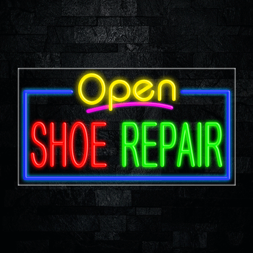 Shoe Repair LED Flex Sign 37″ x 20″