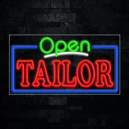 Tailor LED Flex Sign 37″ x 20″