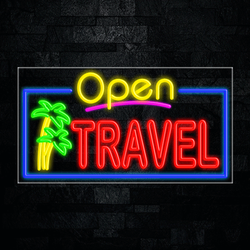 Travel LED Flex Sign 37″ x 20″