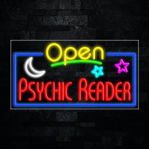 Psychic Reader LED Flex Sign 37″ x 20″