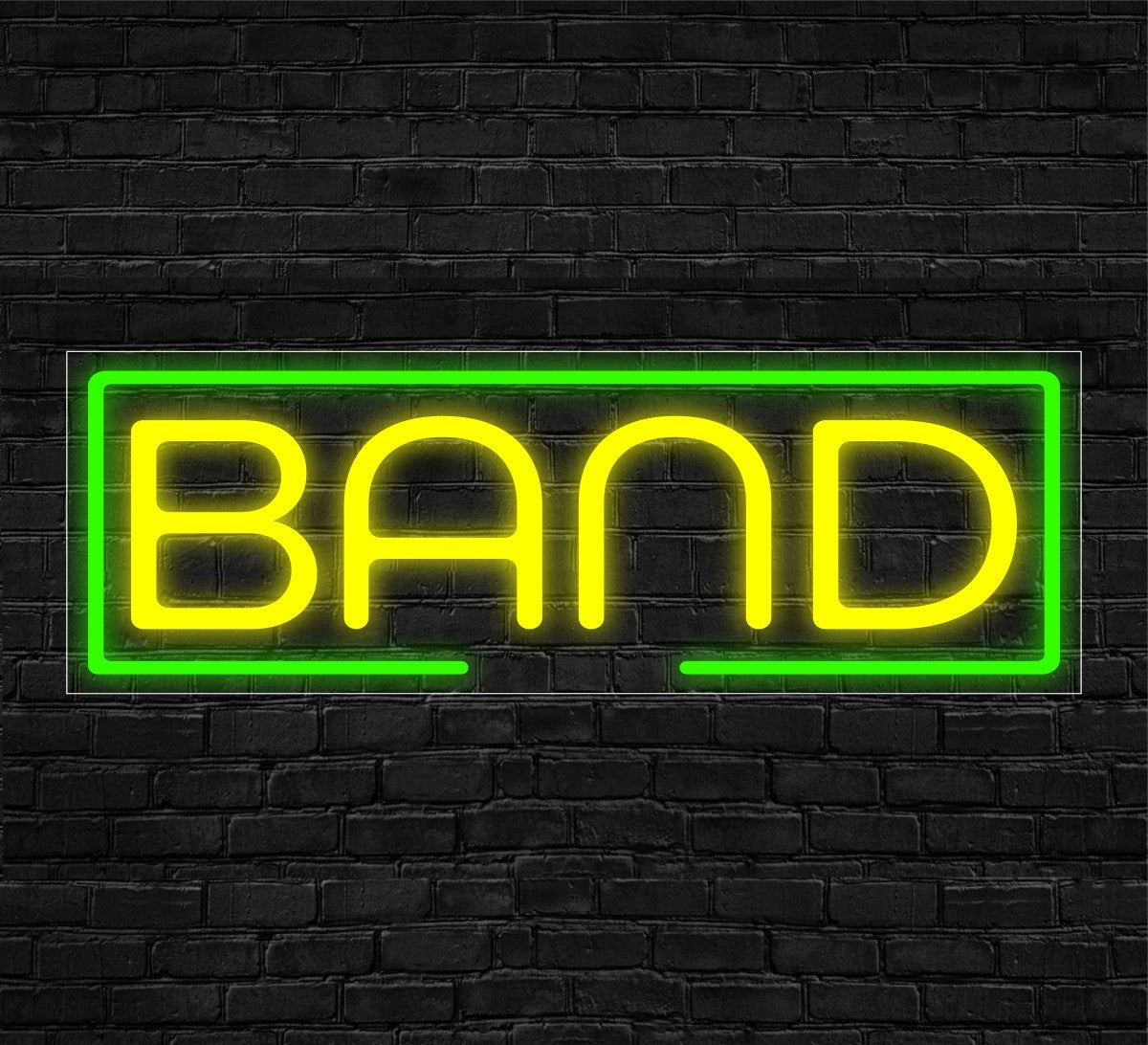 Band LED Flex Signs 10"x 24"