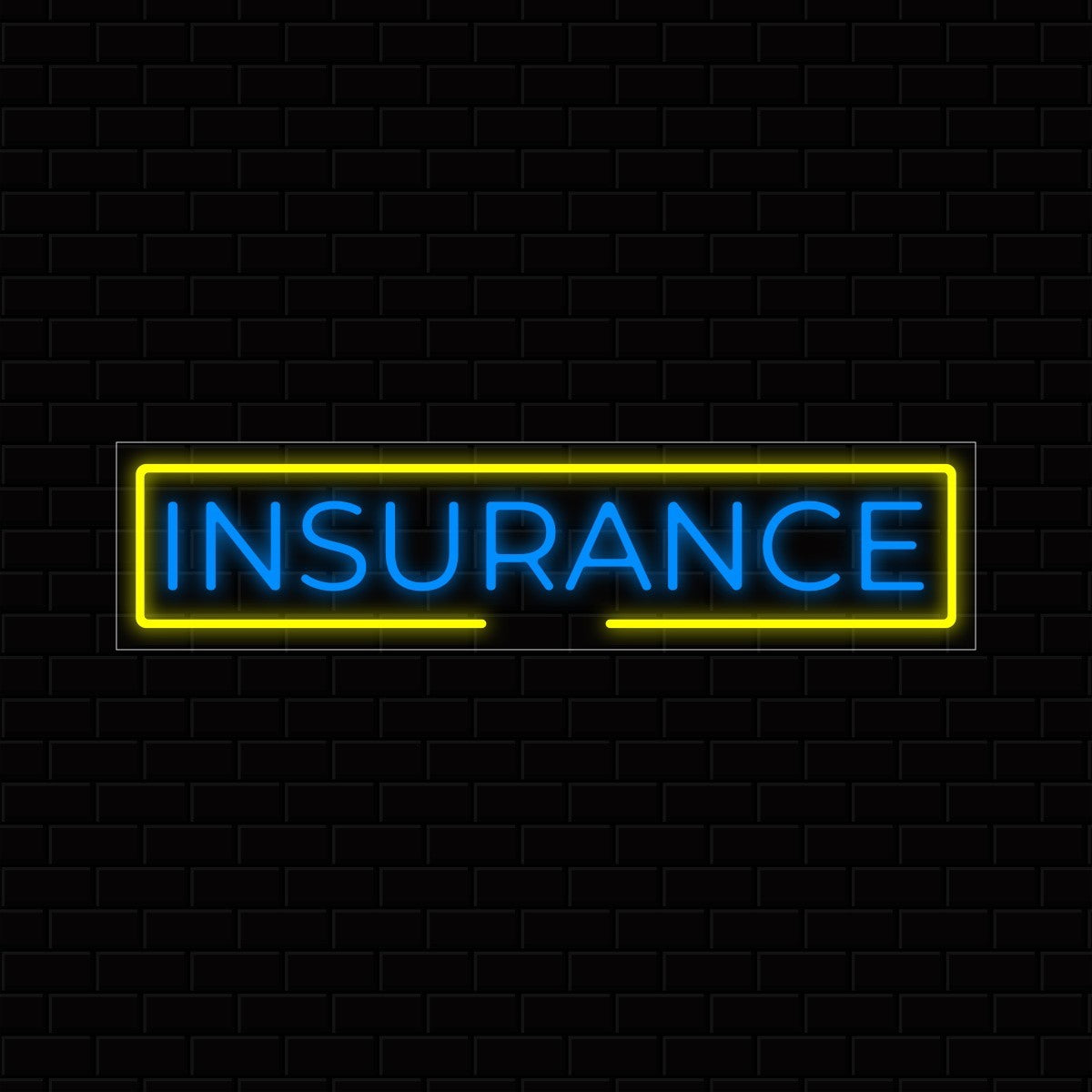 Insurance LED Flex Signs 10"x 24"