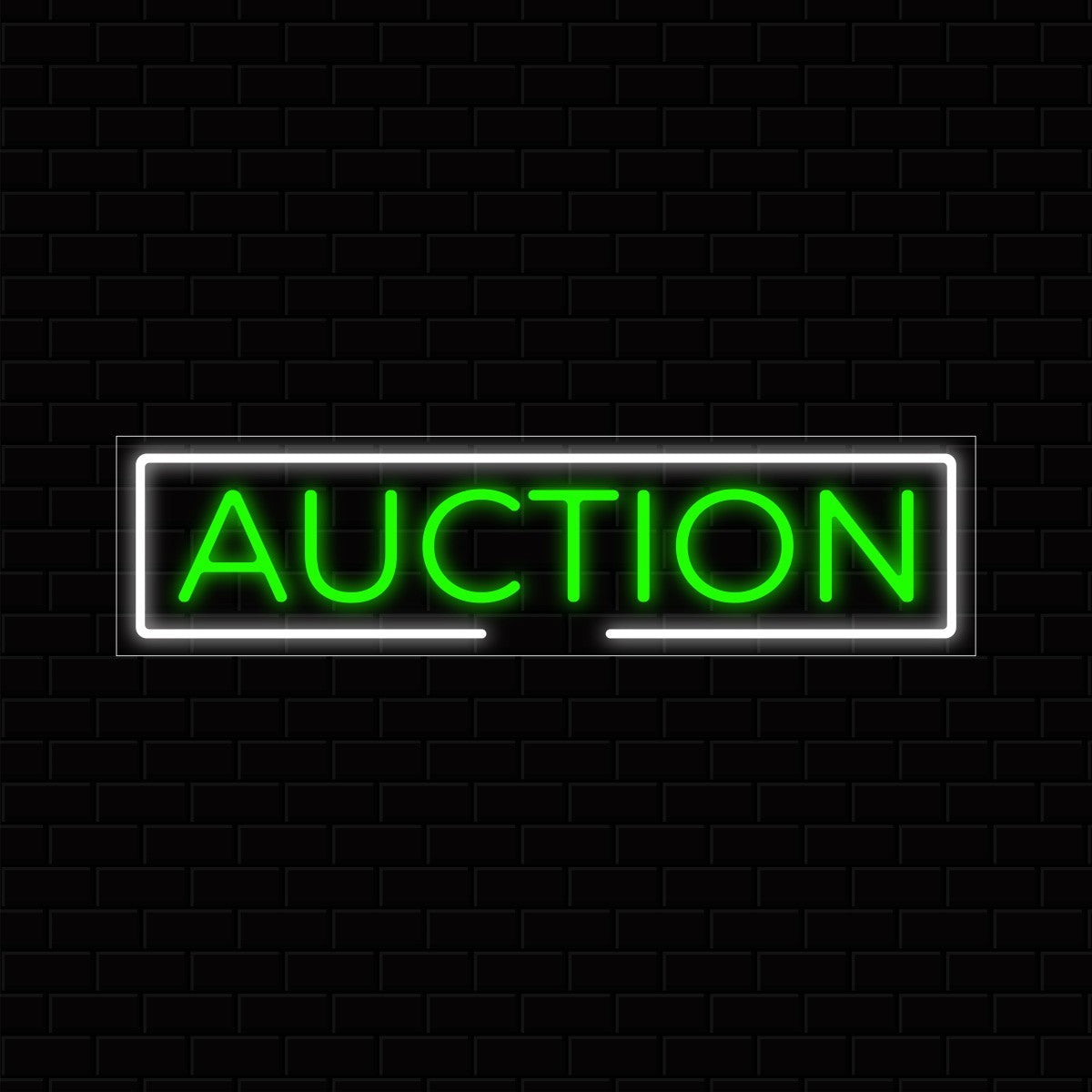 Auction LED Flex Signs 10"x 24"