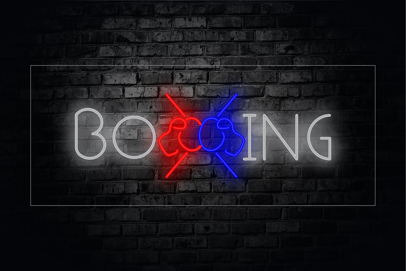 Boxing LED Flex Sign 13″ x 32″