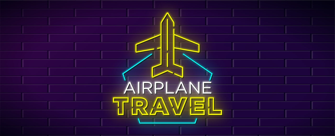 Airplane Travel LED Flex Sign 31 x 24″