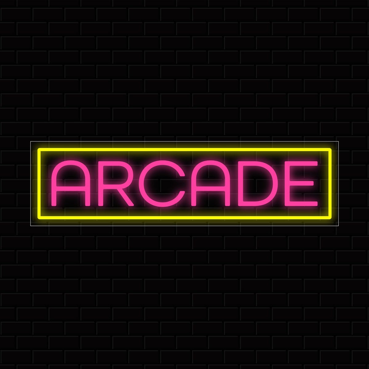 Arcade  LED Flex Signs 10"x 24"