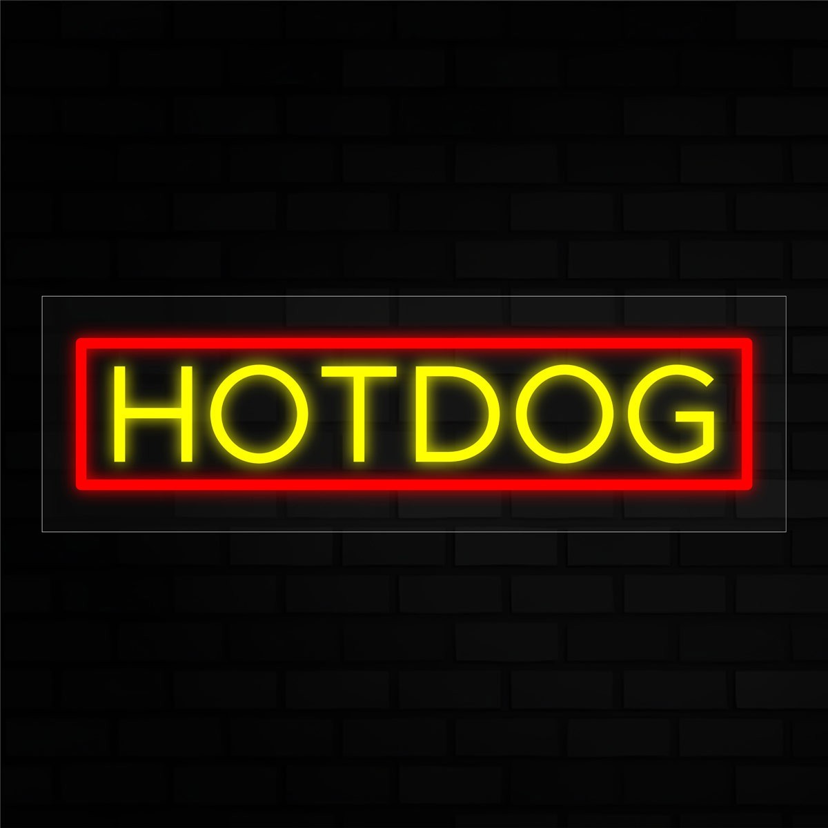 Hotdog  LED Flex Signs 10"x 24"